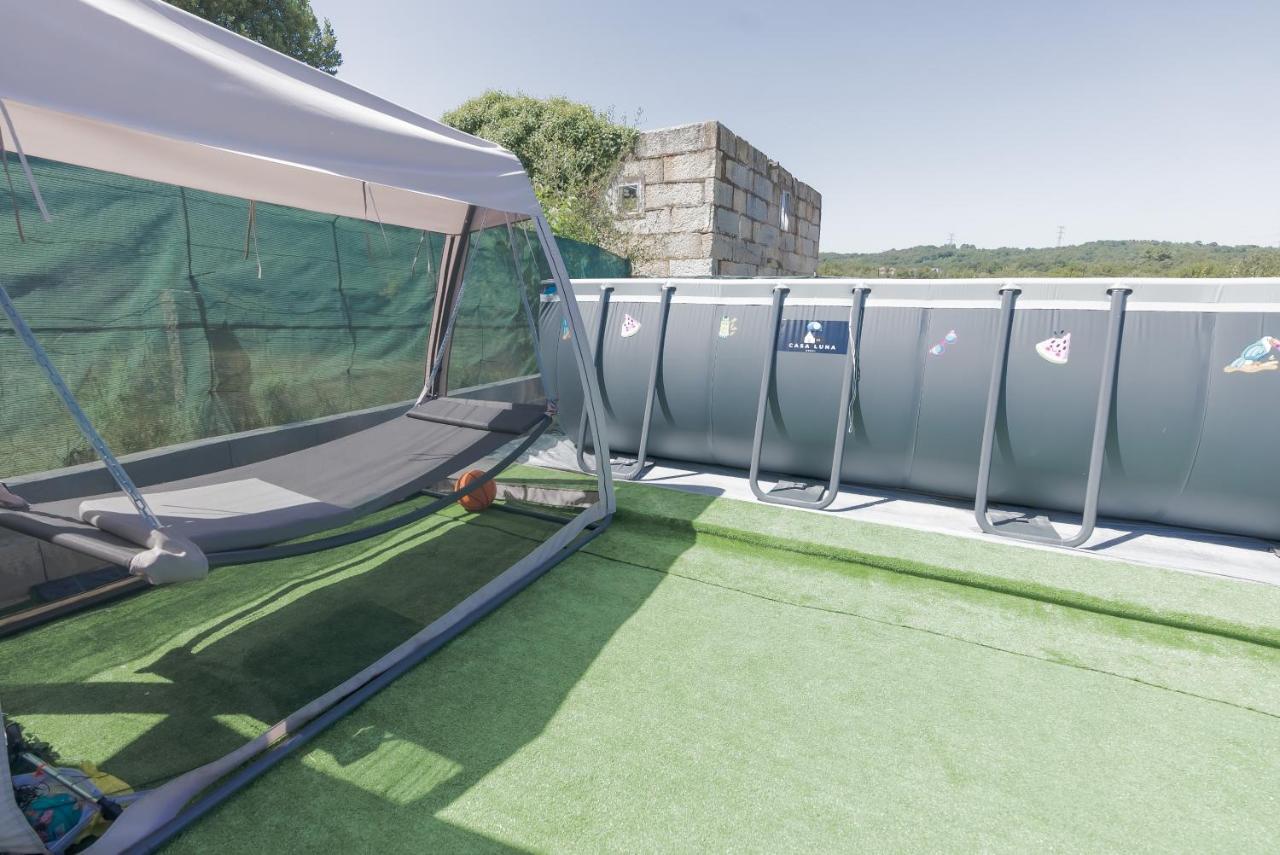 אורנסה Casa Luna Rural Con Piscina Y Jardin מראה חיצוני תמונה
